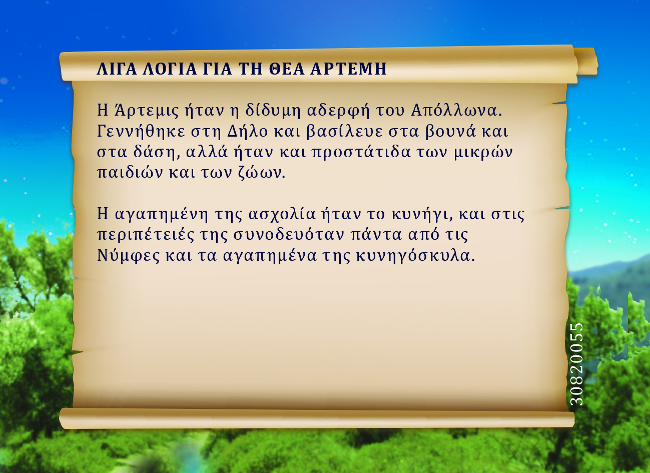 Artemis - Identity Card back