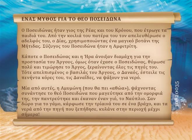 Posidon - Identity Card back